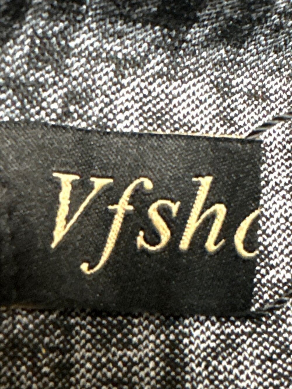 VFShow Size M Black White Tweed Peplum Dress Slim Fit Office City Chic Work Wear - Picture 9 of 16